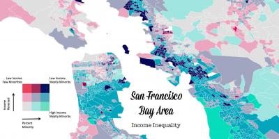 Térkép bay area jövedelem