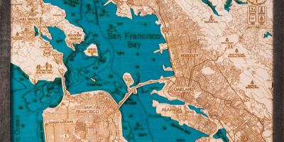 Térkép San Francisco fa
