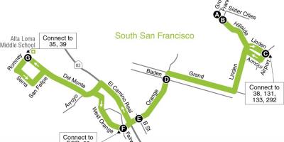 Térkép San Francisco-i általános iskola