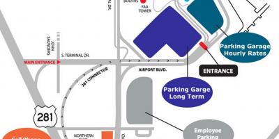 SFO parkolás garázsban térkép