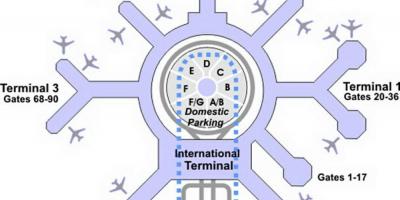 Térkép SFO terminál g