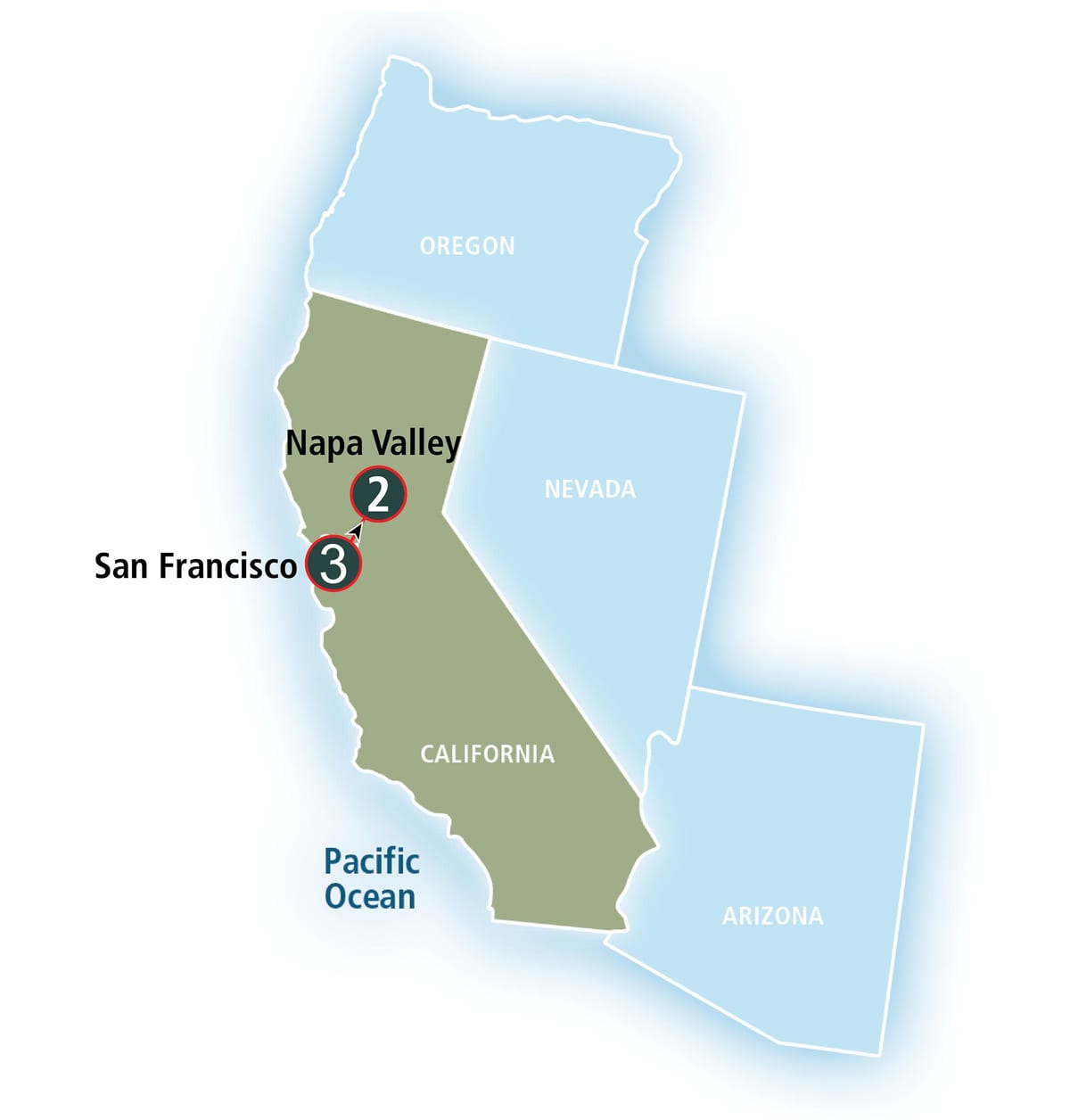 Térkép San Francisco va