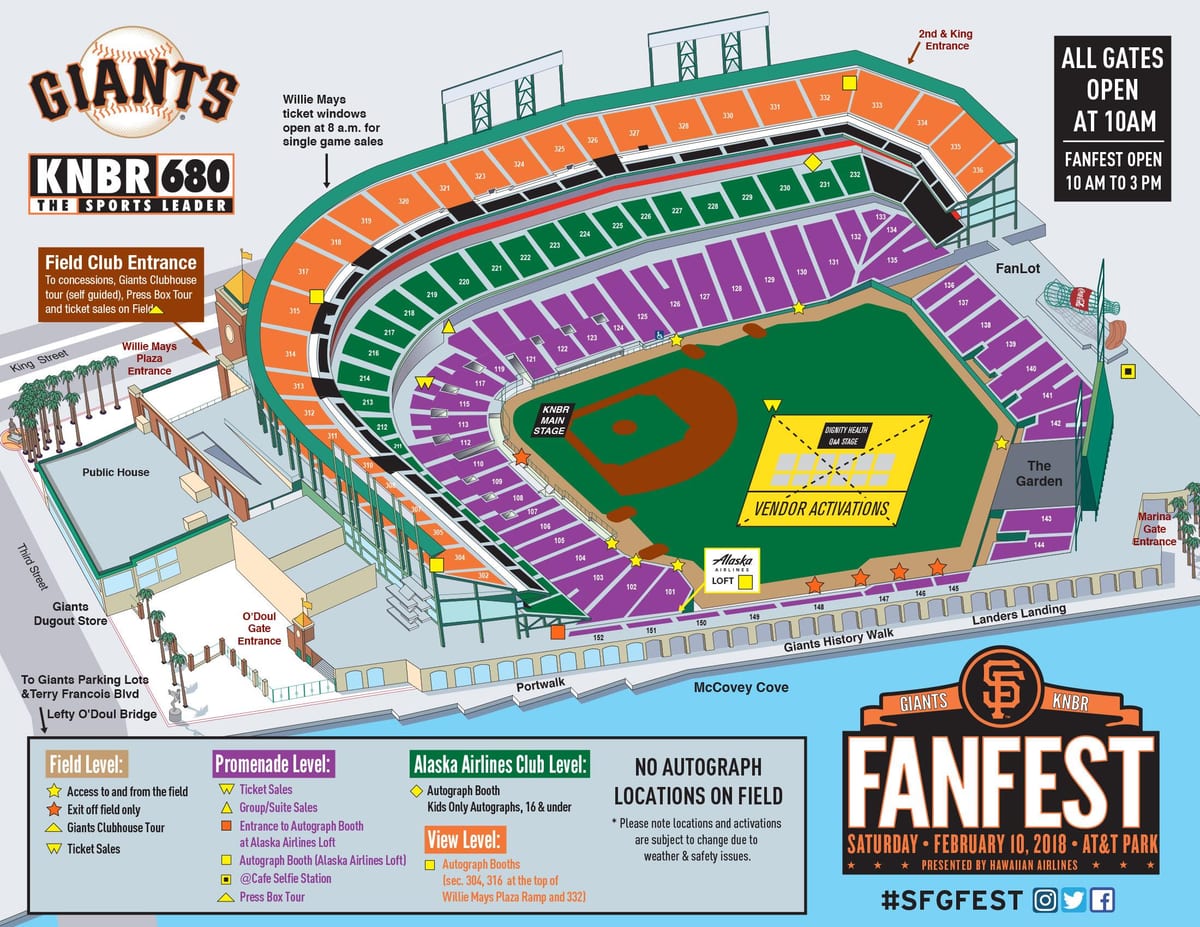 A San Francisco giants térkép