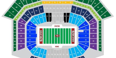 Térkép 49ers parkoló 