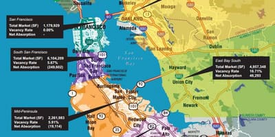 Térkép bay area ingatlan