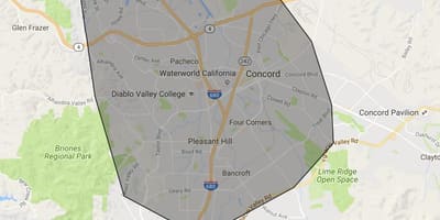 Térkép kérjük, ellenőrizze bay area