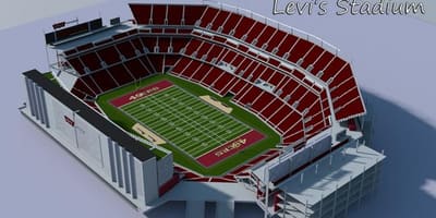 Levi stadion 3d térkép
