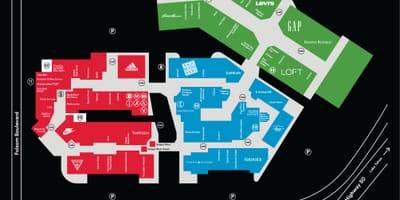 San Francisco premium outlets térkép