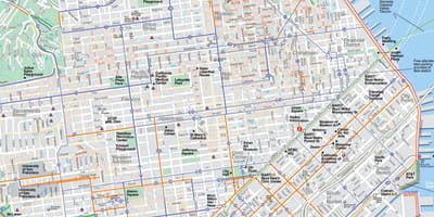Térkép részletes San Francisco