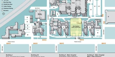 Térkép san franciscó-i egyetemen orvosi központ