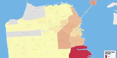 San Francisco állami lakások térkép