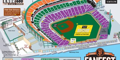 A San Francisco giants térkép