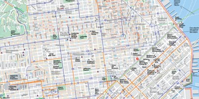 Térkép SFO turista